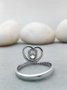 Fancy Custom 4 Carat Gold Engagement Wedding Diamond <b>Ring</b> Oval VVS Moissanite 100% Satisfaction Guaranteed - Product Image 3