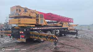 Grue Sany STC800 80t 2020, mise à niveau, flèche principale de 49,5 m, contrepoids de 20 tonnes, flèche de 15,5 m, double crochet, moteur, pompe, composants principaux - Product Image 4