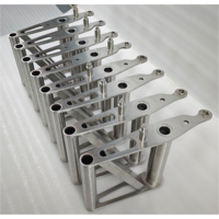 Support de fixation usiné CNC en acier inoxydable 304, usinage de précision sur mesure, cadre de support structurel