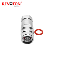 Connecteur de câble de communication flexible Heliax ondulé LMR600 50-12 pour ligne rigide, type N 1/2, mâle L16, à pince, 1/2 pouce
