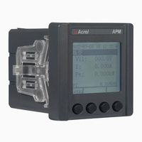 Medidor de Potencia APM520 Expandible con Salida de Interruptor 4DI2DO, Modbus TCP Ethernet, para Paneles de Automatización Industrial