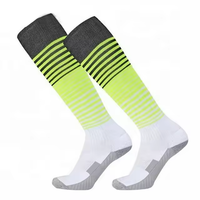 Fabricant JS Vente en gros Chaussettes longues Hockey Rugby Chaussettes Enfants et Adultes Football Baseball Football Basketball Hommes Chaussettes de sport
