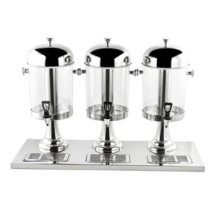 Đặc Biệt Nhà Hàng Sử Dụng Thép Không Gỉ Bộ Đồ Ăn Dùng Một Lần Lạnh Nước Ấm Vòi Nước Cho Tự Chọn Nước Trái Cây Dispenser Cocktail Bên - Product Image 2