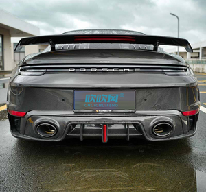Ajustement pour <span class=keywords><strong>Porsche</strong></span> <span class=keywords><strong>911</strong></span> 992 <span class=keywords><strong>Turbo</strong></span> <span class=keywords><strong>S</strong></span> Kit de carrosserie en Fiber de carbone <span class=keywords><strong>s</strong></span>èche couvercle de coffre - Product Image 6