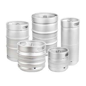Fusto di birra DEAO Slim 5l 10l 15l 20l in acciaio inossidabile alla spina Standard 1/6bbl 1/4bbl 1/2bbl fusto di birra vuoto fusto di birra - Product Image 2