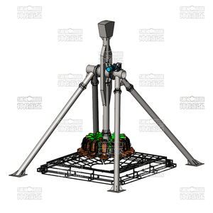 360 degrés intérieur métal balançoire grand pendule carnaval tour pour parc d'aventure pas cher manèges d'attractions à vendre - Product Image 2