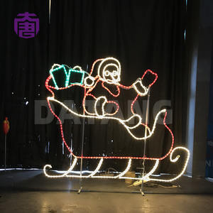 Decoración Navideña de Santa Claus con Luces LED de Gran Resistencia al Calor y al Frío, Luz LED para Exteriores para Iluminación Festiva Navideña - Product Image 6