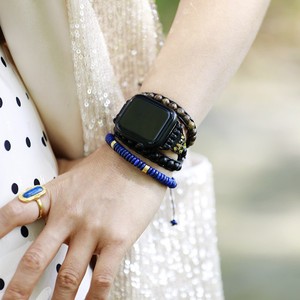 Natural Lapis Lazuli Beaded <b>Bracelet</b> <b>Adjustable</b> For Men And Women Jewelry Gift Yiwu Origin - Product Image 3