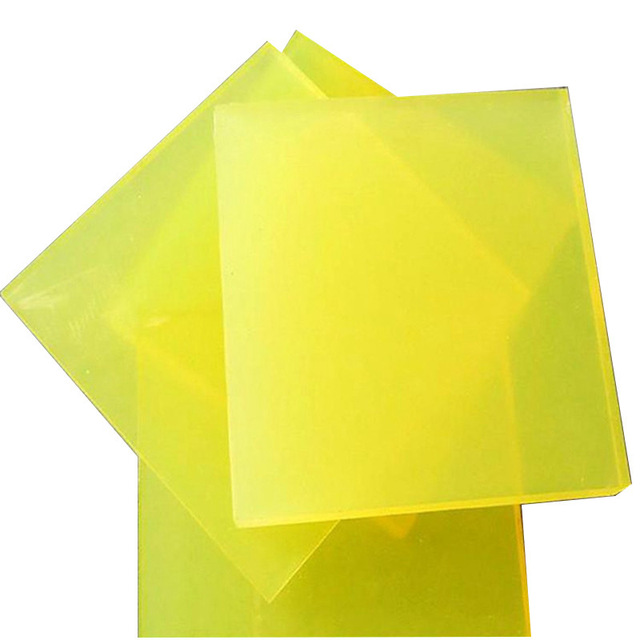 Many Size 95 Shore a Hardness Wear-resistant Green Yellow Red Black Pu Rods Polyurethane Pu Sheet