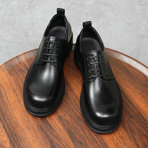 Chaussures en cuir pour hommes, faites à la main et sur mesure, respirantes, décontractées, pour mariage et costume. - Product Image 2