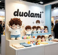 Peluche personnalisée, jouet en peluche doux, personnage garçon, poupée pour cadeau promotionnel, peluche personnalisée