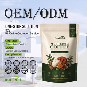 Intermittent Fasting Friendly Sugar Free Adaptogen Custom Roast Latte <strong>Cappuccino</strong> Espresso OEM ODM Mushroom Coffee Powder - Product Image 1