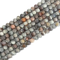 10mm cristal naturel pierre précieuse ronde laiteuse Botswana Agate perles en vrac pour la fabrication de bijoux à bricoler soi-même