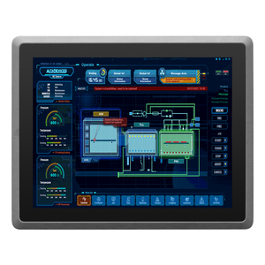 PC Industrial con Pantalla Táctil de 10.4 Pulgadas, Montaje en Pared, Doble Puerto RJ45, RS485, Sin Ventilador, Completamente de Aluminio, SK-10.4GB - Product Image 1