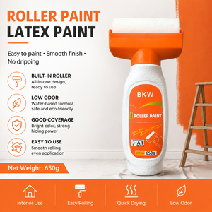 Rental House Renovation <b>Roller</b> Paint <b>Large</b> Capacity Big <b>Roller</b> Quick Refreshing Wall Latex Paint - Product Image 1