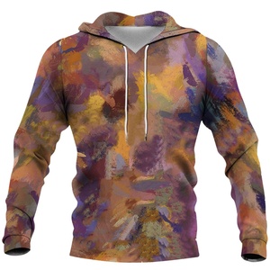 Sweat-shirt à capuche à manches longues pour homme, été, logo personnalisé ODM, 100% coton, respirant, avec poche - Product Image 5