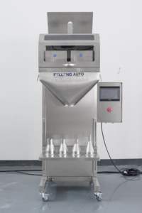 Machine de remplissage de granulés semi-automatique personnalisée en usine chinoise pour les gros sacs de pistaches, graines de melon, noix, 20 kg, 25 kg, 50 kg - Product Image 3