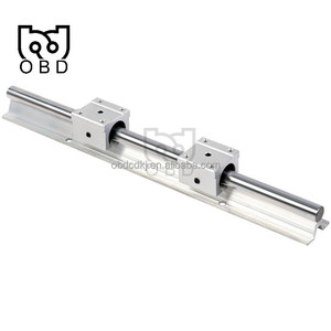 รางเลื่อนเชิงเส้น SBR20 2 ชิ้น ความยาว 1000 มม. รางเลื่อนขนาด 20 มม. พร้อมบล็อกลูกปืน SBR20UU 4 ชิ้น - Product Image 5