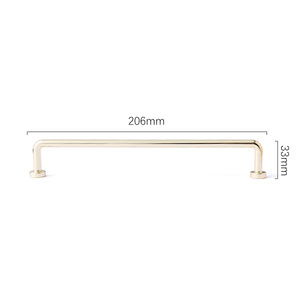Modern Durable Zinc Alloy Cabinet Wardrobe Dresser Drawer <b>Door</b> Hardware Handles for Bedroom Kitchen Bathroom Living Room Hotel - Product Image 2