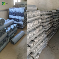 Malla Metálica Cuadrada de Alambre de Hierro Galvanizado Resistente, Protección Contra Insectos y Mosquitos de Alta Resistencia para Ventanas Comerciales