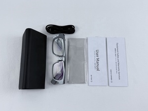 Gafas AR inalámbricas para Android iPhone con cámara, guía de ondas ópticas difractivas, binoculares, micro LED amarillo único, 38g - Product Image 6
