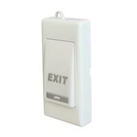 Botón de Salida Pequeño de 12V para Montaje en Superficie, Interruptor de Liberación de Puerta para Puertas Rectangulares de Marco Estrecho