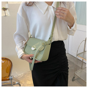 Novedad de verano 2024, bolso para axilas de moda para mujer, bandolera pequeña cuadrada de Instagram de un solo hombro con cierre de cremallera - Product Image 2
