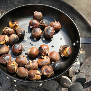 Sartén de Acero al Carbono FF156 Esschert Design, Antiadherente, <span class=keywords><strong>para</strong></span> Cocinar al Aire Libre, con Mango Largo - Product Image 3