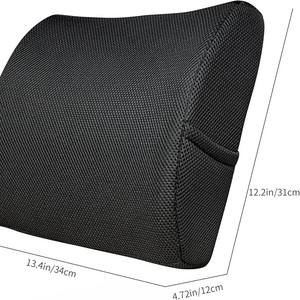 Cuscino <span class=keywords><strong>di</strong></span> supporto lombare in Memory Foam per alleviare il dolore alla <span class=keywords><strong>schiena</strong></span> sulla <span class=keywords><strong>sedia</strong></span> da <span class=keywords><strong>ufficio</strong></span> o sul seggiolino auto - Product Image 3