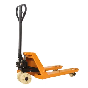 Portable Logistics Moving Equipment Manual Pallet Jack Handle 2500kg Pallet Truck Pallet Lifting Trolley