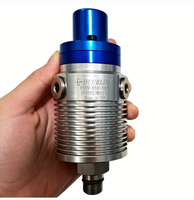 Unions rotatives montées sur rotor en acier inoxydable pour machines CNC et équipements industriels, service de liquide de refroidissement, fonctionnement à sec 1109-010-165