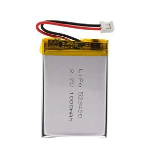 KC Sertifikalı Toptan Şarj Edilebilir 1000mah 3.7V 3.7wh LI-ion Lityum Polimer Lipo Pil Paketi 523448 523450 Model Kılıflı - Product Image 1