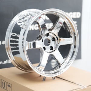 Maining ล้อแม็<span class=keywords><strong>ก</strong></span>แบบฟอร์จ5x114 5X130 5X150 TE37สำหรับ BMW F30 Nissan NAVARA Pajero Sport Prado R53ล้ออัลลอยด์ตามสั่ง - Product Image 1