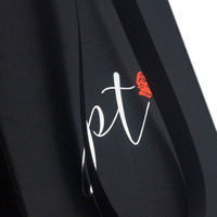 Sac en papier personnalisé de luxe noir en kraft fait main avec poignée Flexiloop et ruban, pour emballage de vêtements, cadeaux, shopping, bougies de marque, faible MOQ