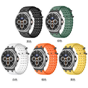 Ceinture en tissu Bling Strap 40mm 47 mm Bracelets de montre en métal classiques pour Samsung <span class=keywords><strong>Galaxy</strong></span> 4 6 7 8 A52 Compatible - Product Image 1