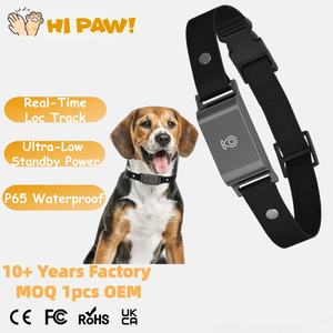 Nouveau collier de suivi GPS pour animaux de compagnie 4G LTE Suivi en temps réel Chien Chat Mini collier IP67 Étanche avec application Clôture électronique pour l'extérieur - Product Image 1
