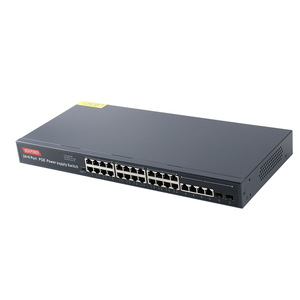PoE <b>Switch</b> 24 Port Gigabit Ethernet <b>Network</b> <b>Switch</b> With 48V Power Supply For Monitoring And AP Deployment - Product Image 2