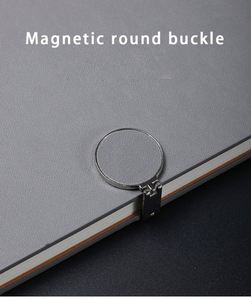 A5 Round Buckle Simple Office Notebook Business Notebook with Custom logo Print - Product Image 5