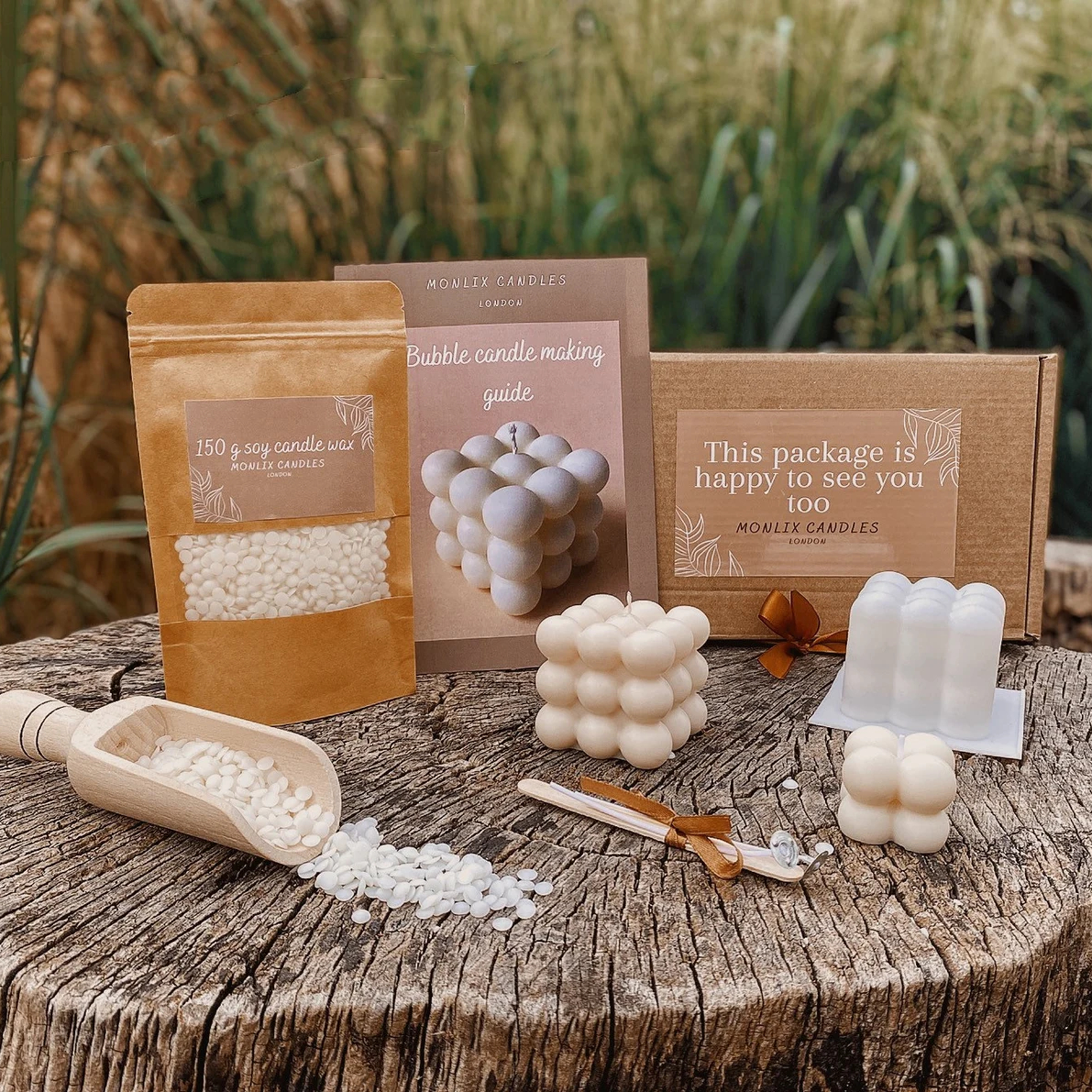 2022 высокое качество, индивидуальный соевый воск, Набор для изготовления свечей «сделай сам», подарок на день рождения