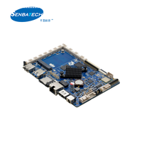 Placa Base Integrada con GPU ARM Mali-G52 Cor-tex-A55, Placa PCB Integrada con Sistema Android Rk3568