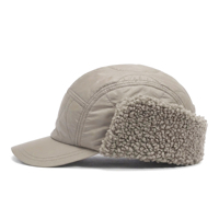 Casquette de baseball en polaire sherpa chaude pour l'hiver, avec rabats pour les oreilles, pliable, coupe-vent, matelassée, unisexe pour adultes, plage, plein air, ski, cyclisme, sports