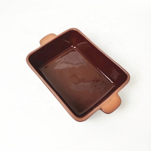 <span class=keywords><strong>Plat</strong></span> à 60 plats de cuisson <span class=keywords><strong>en</strong></span> céramique, <span class=keywords><strong>plat</strong></span> à 60 plats de cuisson, poêle à lasagnes avec poignée - Product Image 4