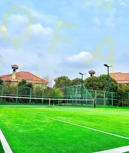 APEX Colors Erba Sintetica Personalizzata per Campo da Tennis Resistente alle Intemperie Drenaggio Rapido Prato Artificiale per Campi Residenziali Tutte le Stagioni - Product Image 3