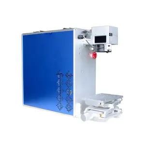 Mini máquina de marcação a laser portátil 20w 30w 50w, máquina para impressora de cartão de identificação