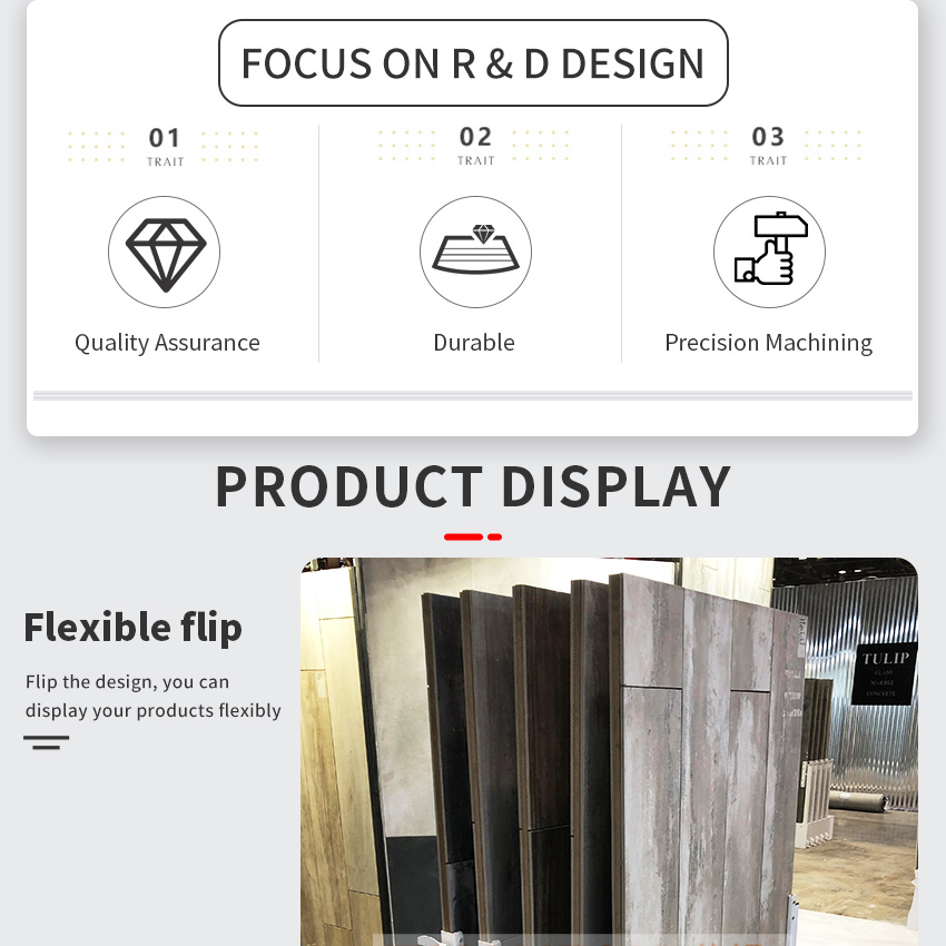 Tsianfan Rotate Hardwood Flooring Display Stand Manufacturers Wood Floors Oak Laminate Wood Flooring Display Rack Tile Showroom