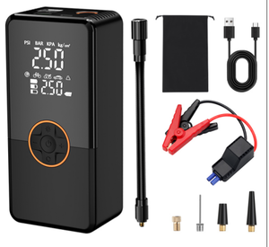 Arrancador de Batería Portátil y Cargador para Motores de Gasolina de 6.0L y Diésel de 3.0L con Pinzas Inteligentes - Product Image 1