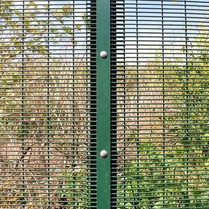 รั้วตาข่ายลวด358ป้องกันขโมยป้องกันการปีนเขาป้องกันการตัดเหล็กความปลอดภัยสูงสำหรับรถไฟสนามบิน - Product Image 4