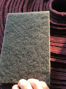 Nylon nhiệm vụ nặng nề màu xanh lá cây mài mòn nhà bếp Scrubber tìm nguồn cung ứng pad cho các món ăn nồi làm sạch - Product Image 3