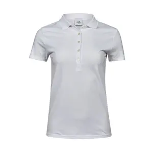 Ladiess Luxury Stretch organic <b>polo</b> <b>shirt</b> sustainable merchandising - Product Image 1