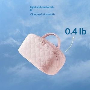 Nueva Bolsa de Maquillaje Portátil de Moda con Cierre, de Poliéster, Gran Capacidad, para Guardar Brochas de Maquillaje, Transpirable y de Alta Gama - Product Image 3